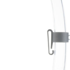 Cressi MEXICO SNORKEL SIL. CLEAR/TUBE YELLOW