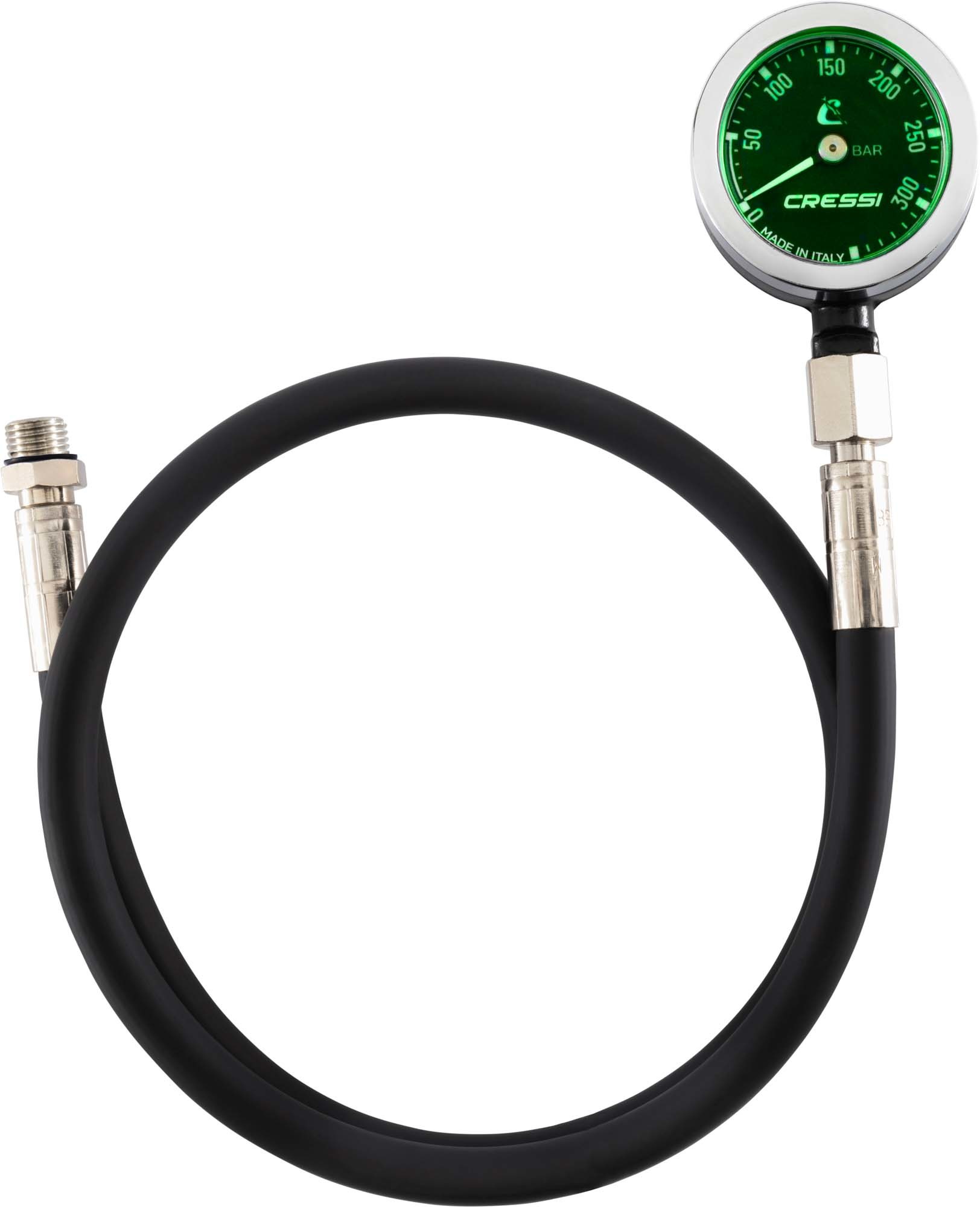 Cressi VALE 300 C PRO MINI SPG W/HOSE BLACK BAR