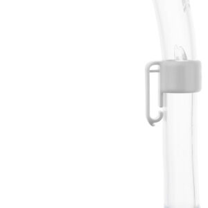 Cressi MINIDRY SNORKEL SIL. CLEAR/TUBE BLUE