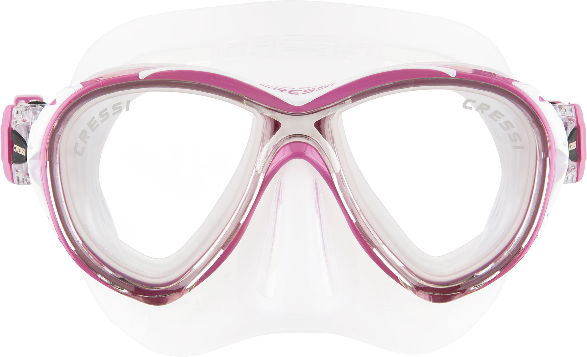 Cressi NAXOS MASXK CLEAR/PINK - Image 2