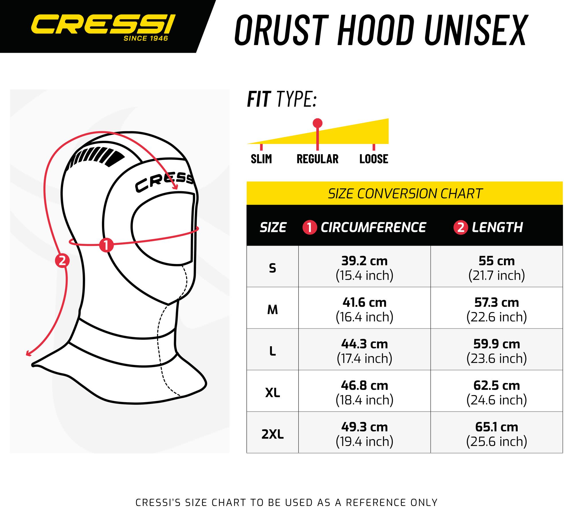 Cressi ORUST UNISEX HOOD 5mm 2XL/6 - Image 5