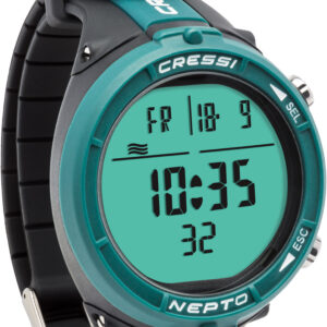 Cressi NEPTO WATCH COMPUTER GREEN