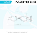 Cressi NUOTO 3.0 GOGGLES YELLOW/BLACK