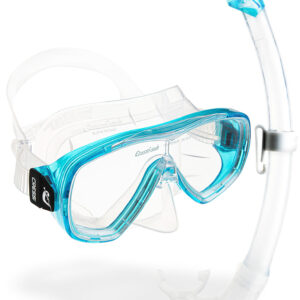 Cressi ONDA + MEXICO COMBO CLEAR/AQUAMARINE