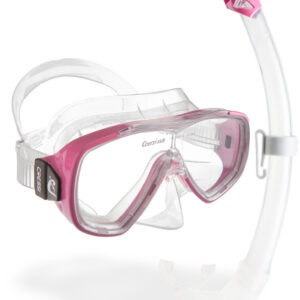 Cressi ONDA + MEXICO COMBO CLEAR/PINK