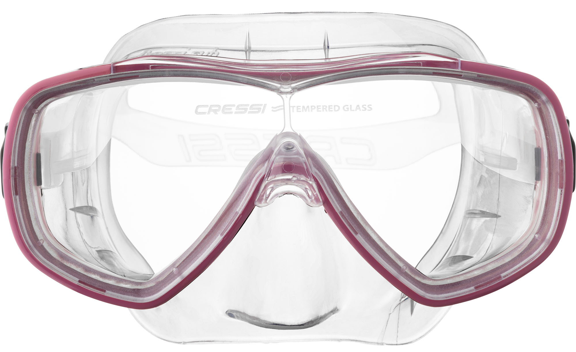 Cressi ONDA MASK SIL CLEAR/FRAME PINK - Image 2