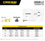 Cressi ORIGIN FINS LD YELLOW L/XL