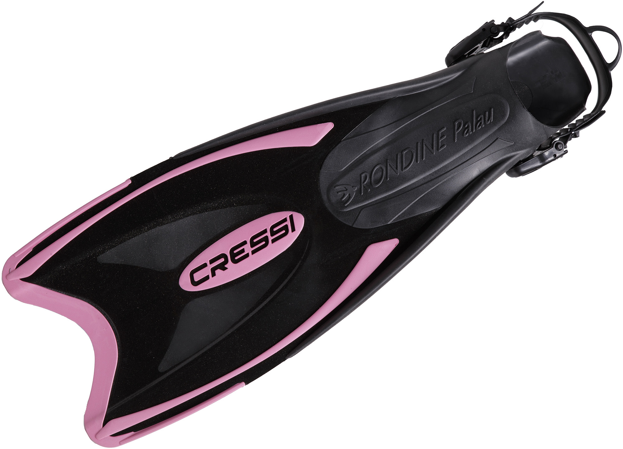 Cressi PALAU FINS BLACK/PINK 2XS/XS (32/35) - Image 2
