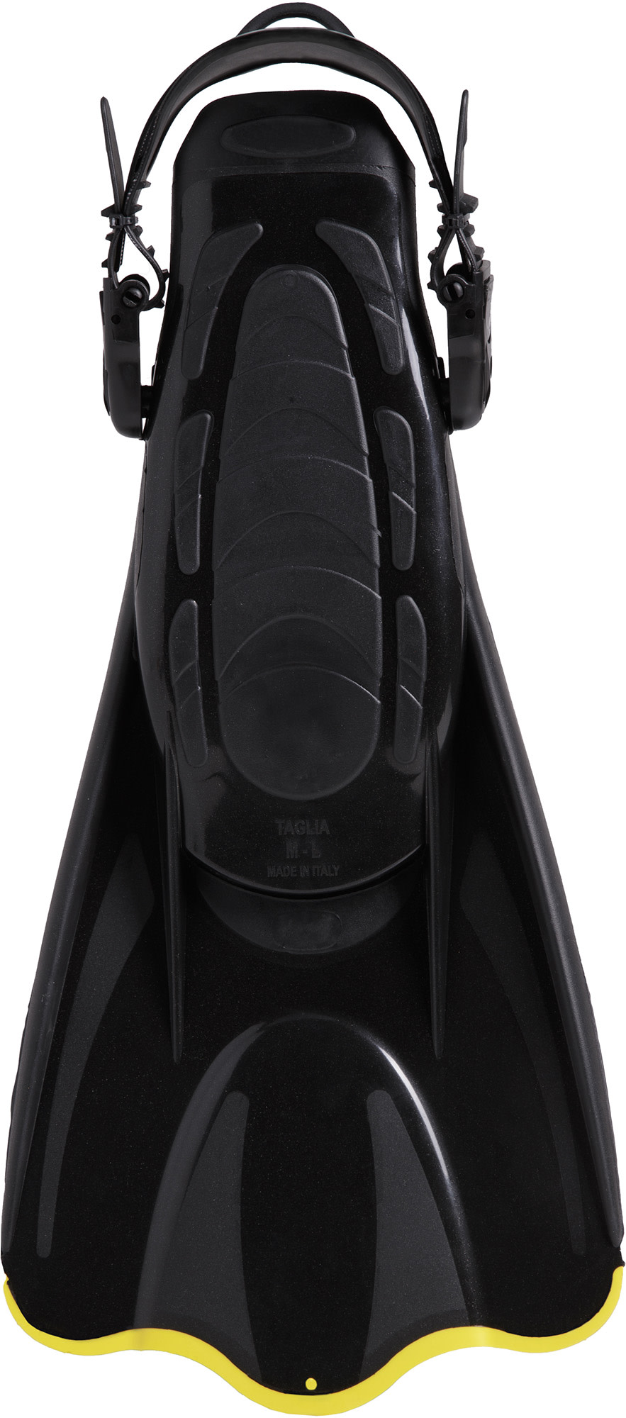 Cressi PALAU SAF FINS BLACK/YELLOW S/M (38/41) - Image 5