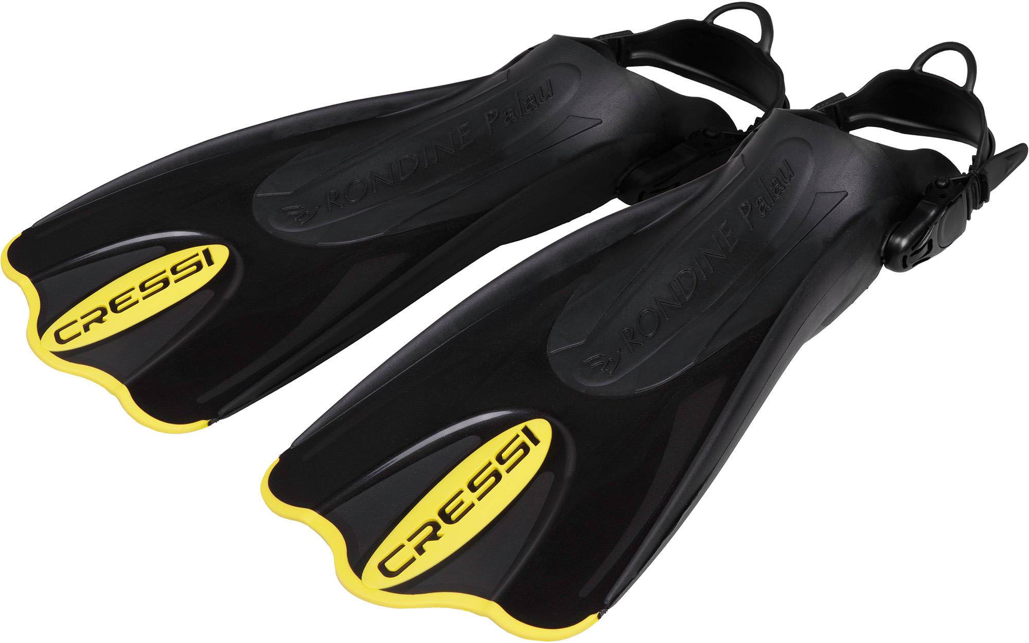 Cressi PALAU SAF FINS BLACK/YELLOW S/M (38/41) - Image 6