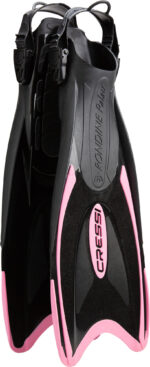 Cressi PALAU FINS BLACK/PINK 2XS/XS (32/35)
