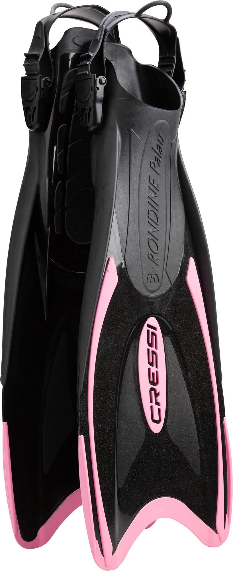 Cressi PALAU FINS BLACK/PINK 2XS/XS (32/35)