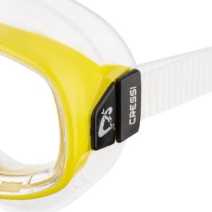Cressi PIUMETTA KID MASK SIL/FRAME YELLOW
