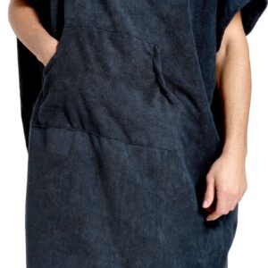Cressi PONCHO ROBE UNISEX S/M 67X105cm BLACK