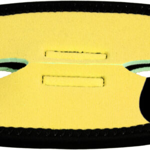 Cressi PONY TAIL NEO MASK STRAP COVER - YELLOW/BLACK