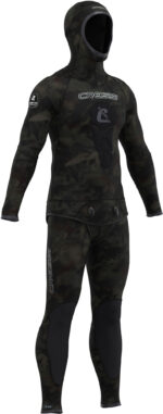 Cressi POSIDONIA JACKET WETSUIT CAMOU 5mm M/3