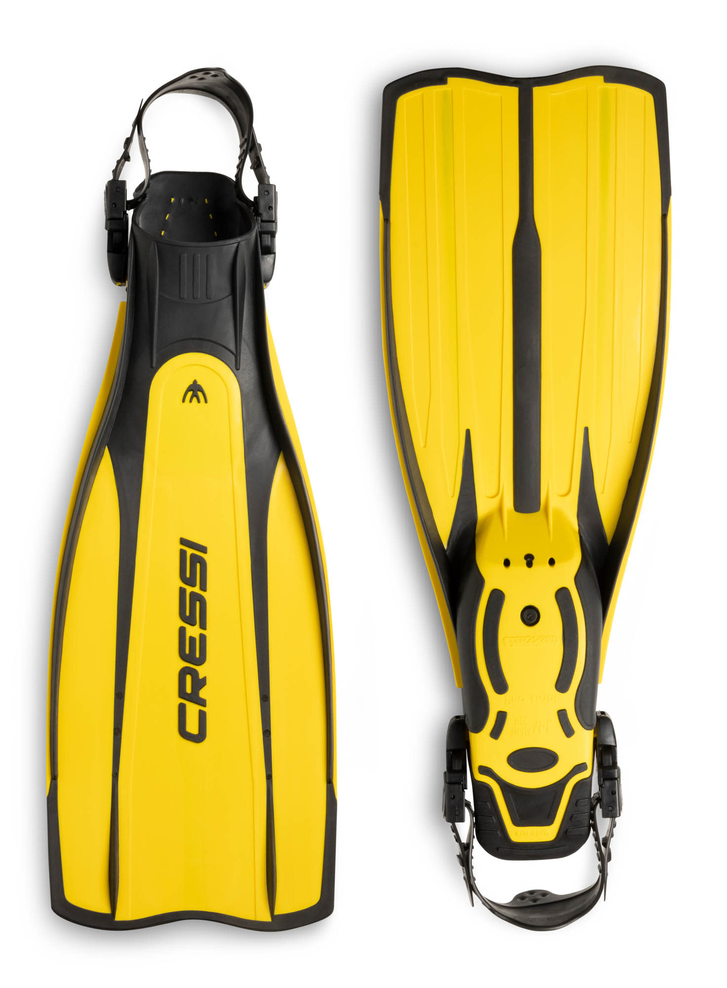 Cressi PRO LIGHT FINS BLACK/YELLOW M/L - Image 6