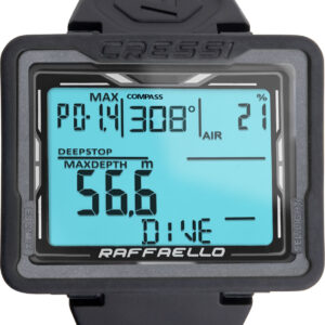 Cressi RAFFAELLO DIVING COMPUTER BLACK/GREY