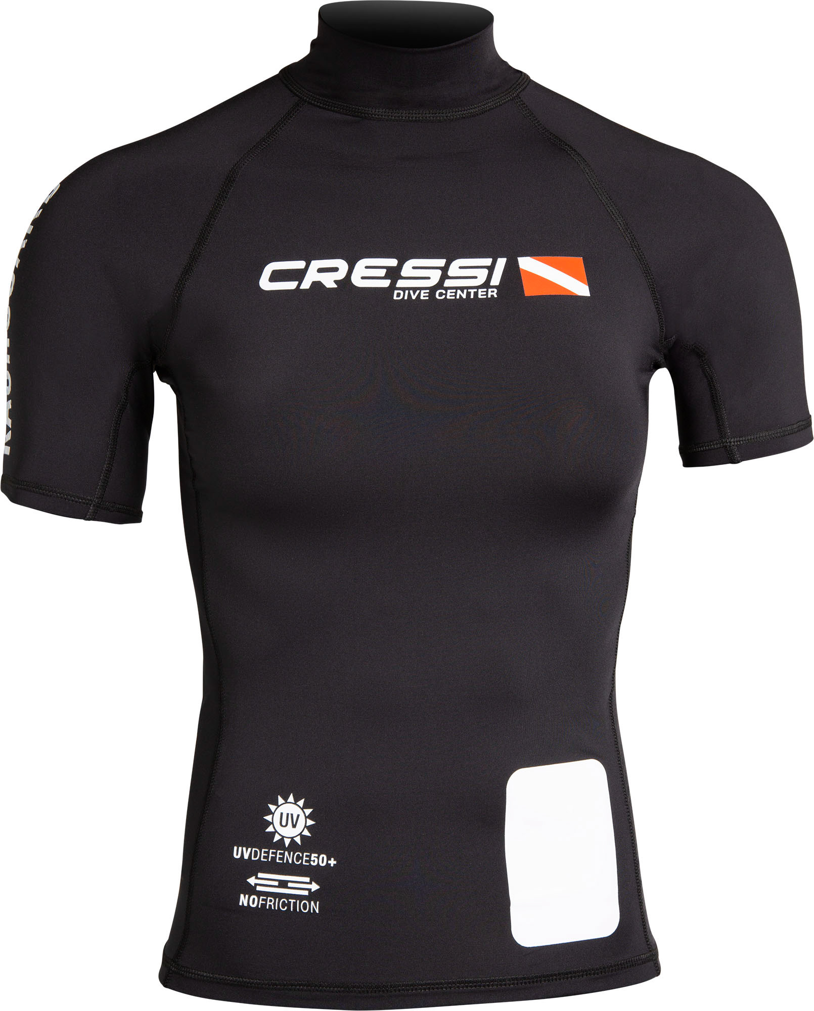 Cressi DIVE CENTER LADY RASH GUARD SHORT/SL BLACK XS/1 (36)