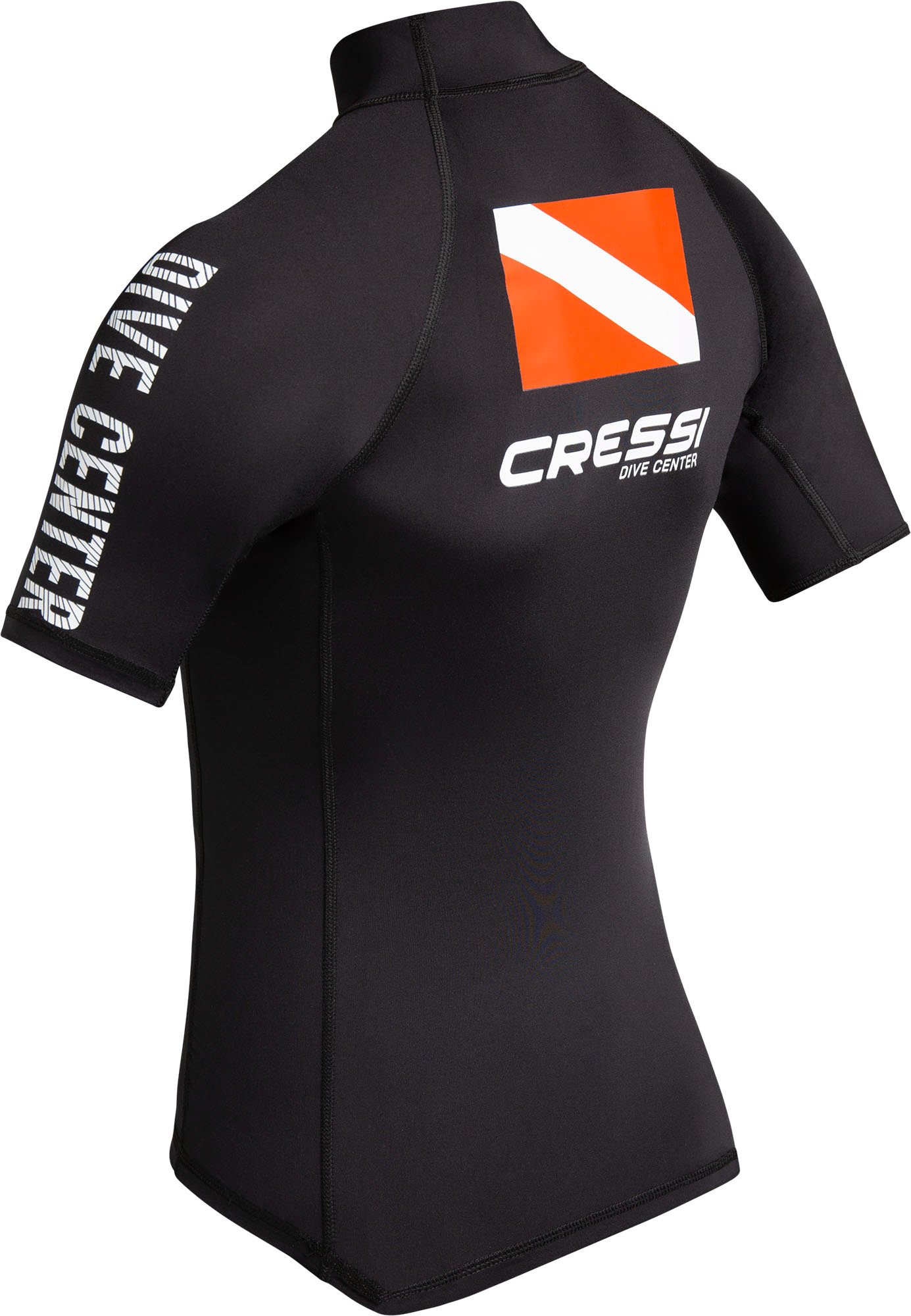 Cressi DIVE CENTER LADY RASH GUARD SHORT/SL BLACK XS/1 (36) - Image 10