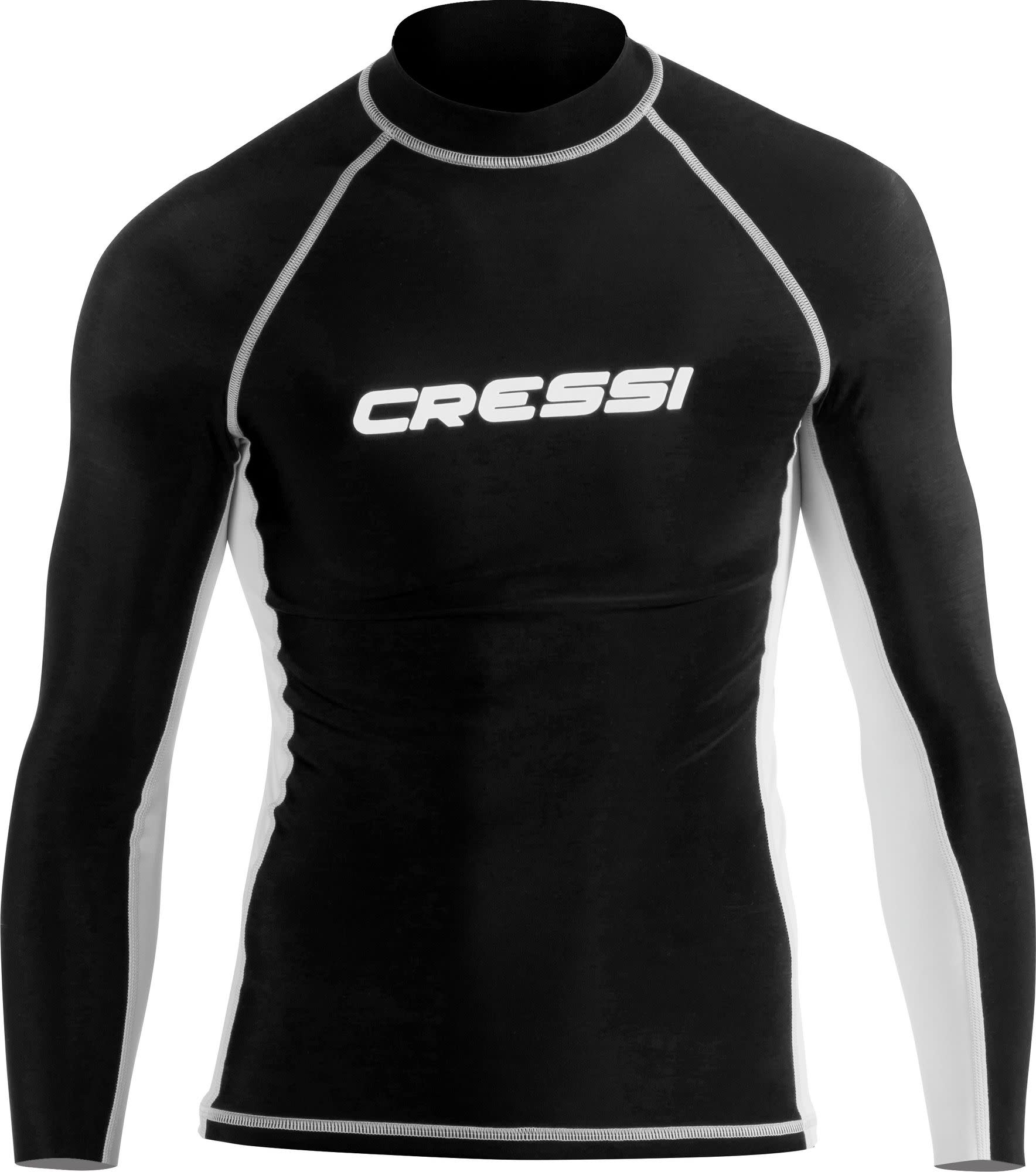 Cressi RASH GUARD MAN LONG/SL BLACK/WHITE XL/5 (54)