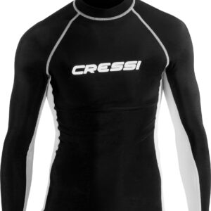 Cressi RASH GUARD MAN LONG/SL BLACK/WHITE L/4 (52)