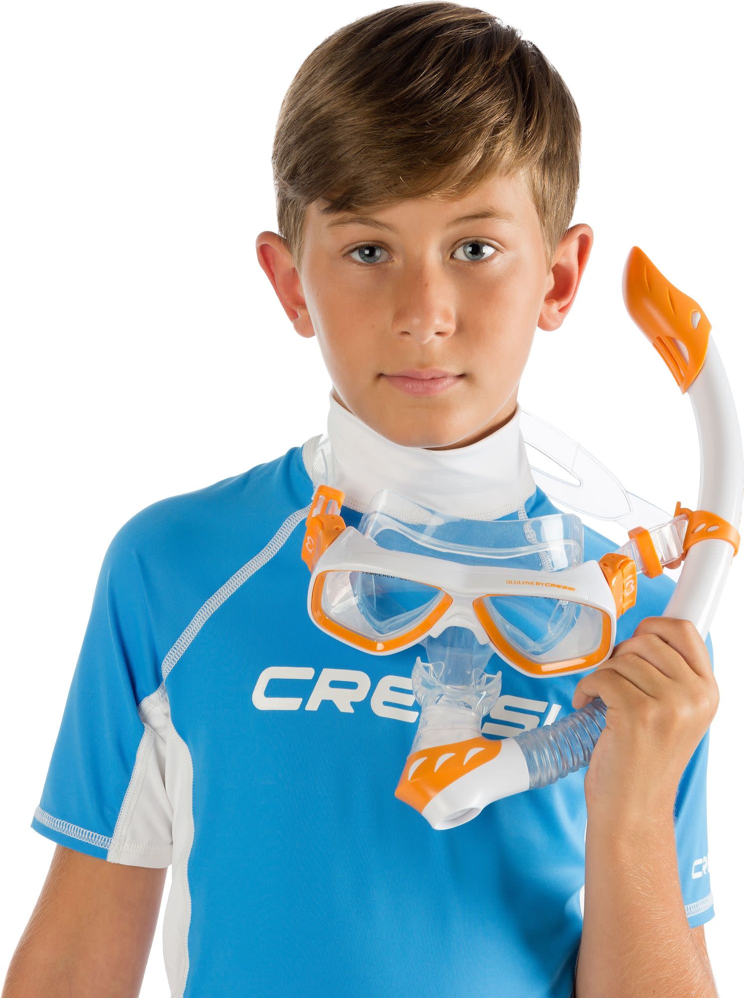 Cressi RASH GUARD JR SHORT/SL BLUE Y 6-7 - Image 6