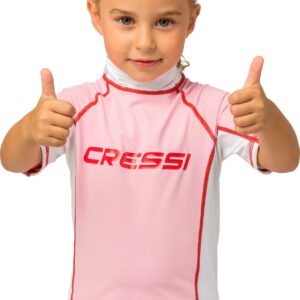 Cressi RASH GUARD JR SHORT/SL PINK Y 12-13