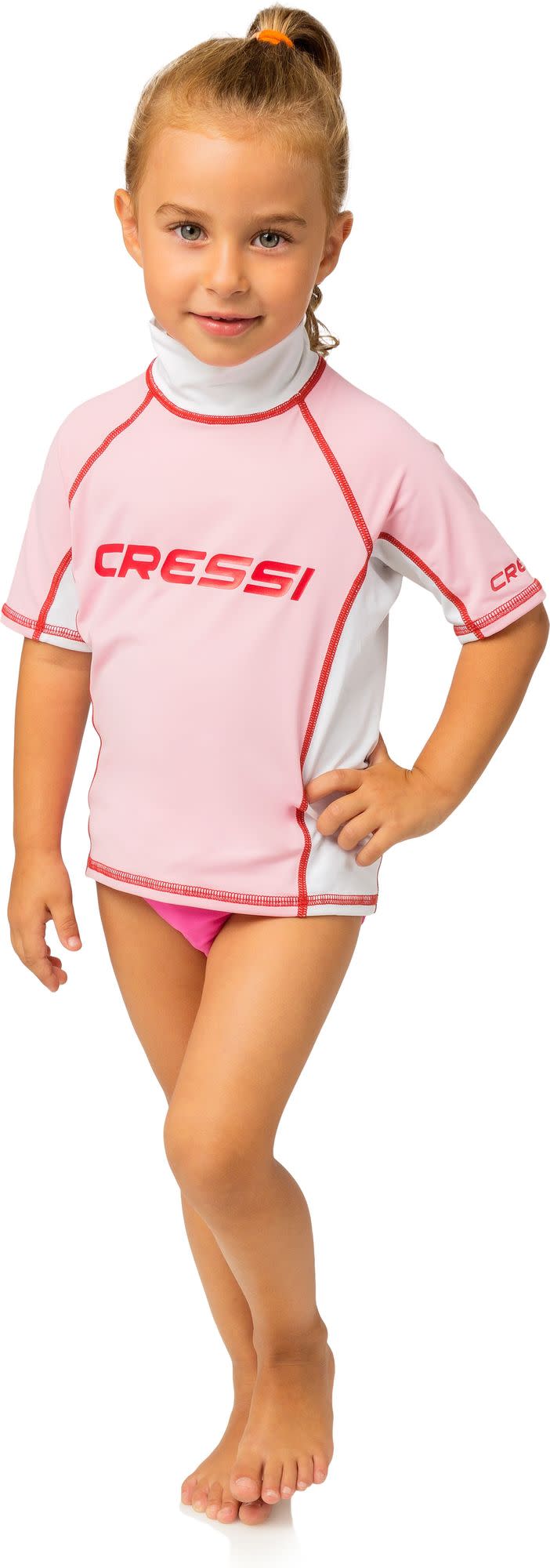 Cressi RASH GUARD JR SHORT/SL PINK Y 6-7 - Image 8