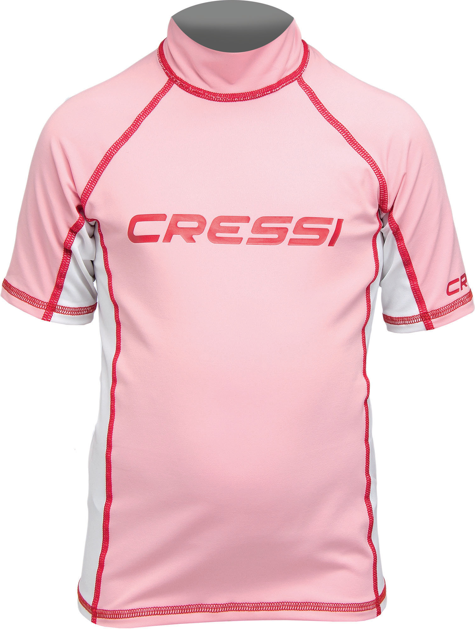 Cressi RASH GUARD JR SHORT/SL PINK Y 12-13 - Image 5
