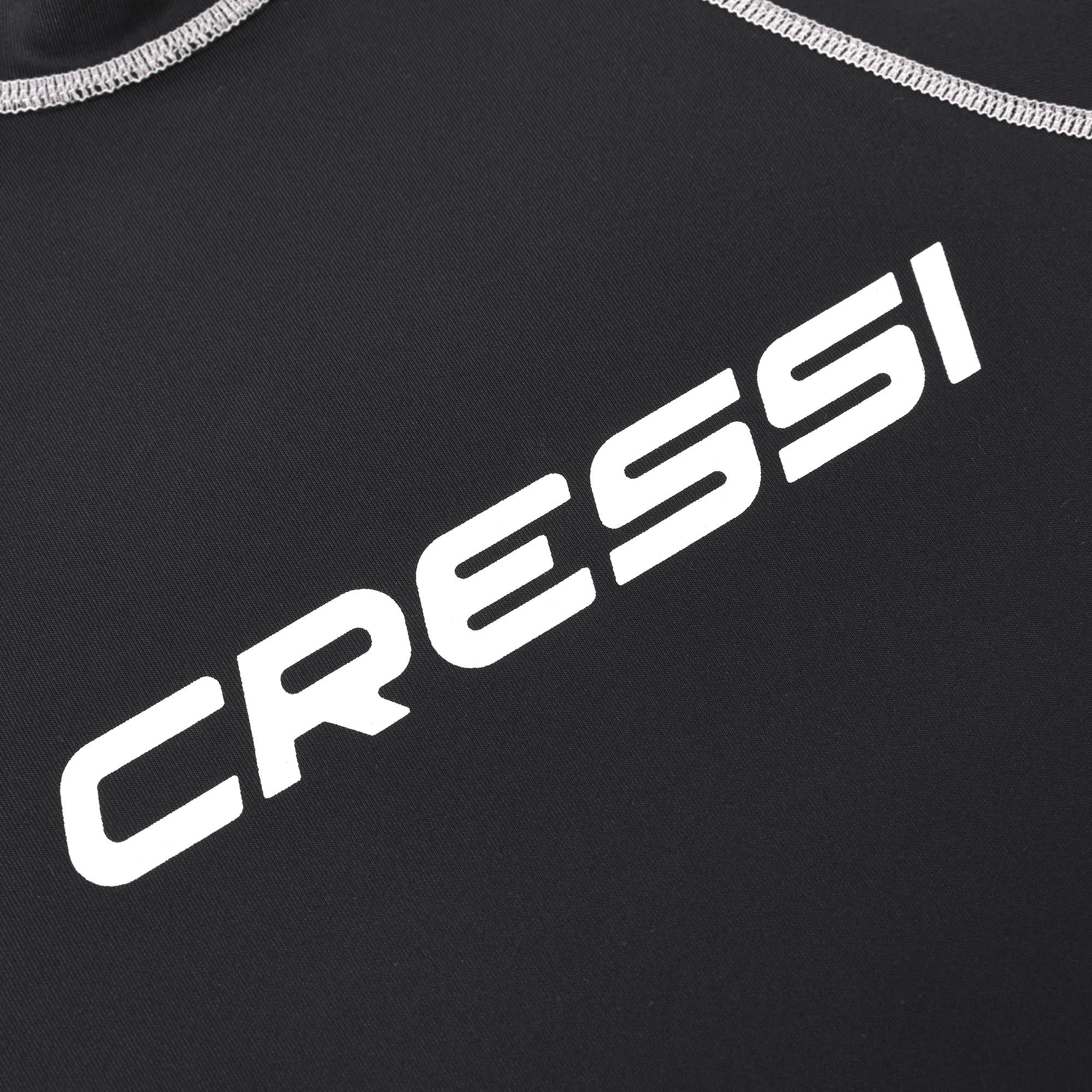Cressi RASH GUARD LADY SHORT/SL BLACK/WHITE S/2 (38) - Image 7