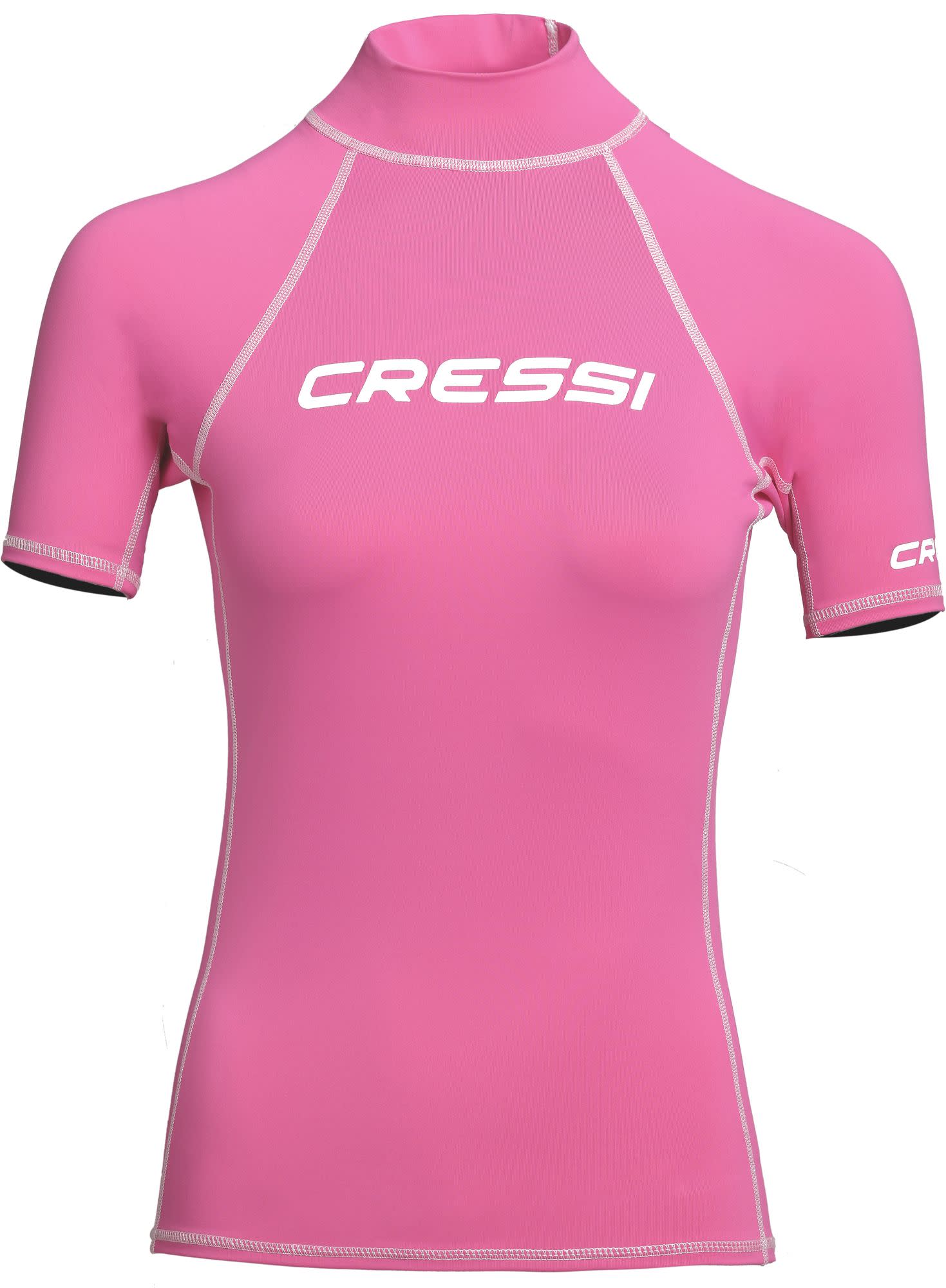 Cressi RASH GUARD LADY SHORT/SL PINK L/4 (42) - Image 2