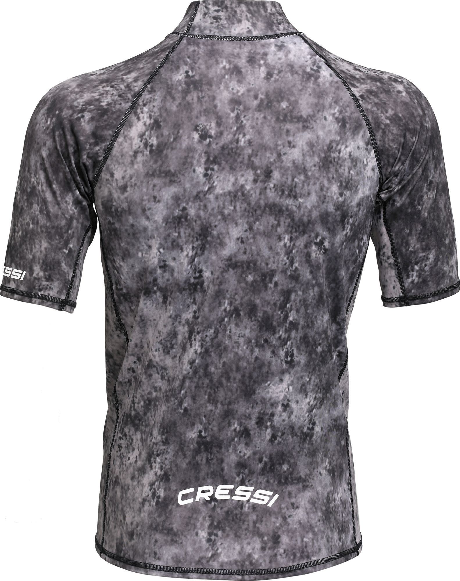 Cressi RASH GUARD MAN SHORT/SL CAMOUFLAGE BLACK/GREY L/4 (52) - Image 5