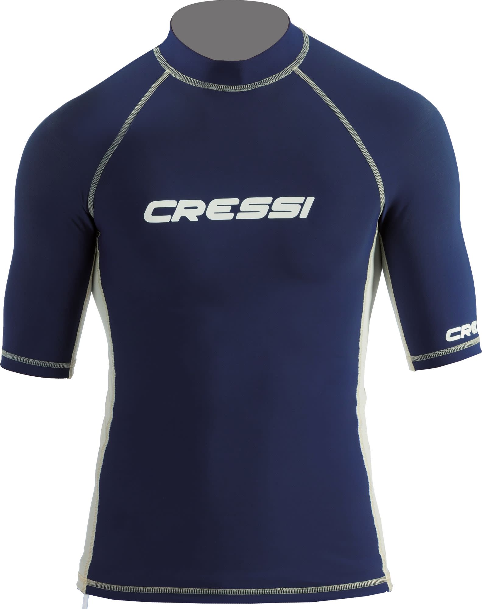 Cressi RASH GUARD MAN SHORT/SL DARK BLUE S/2 (48) - Image 2
