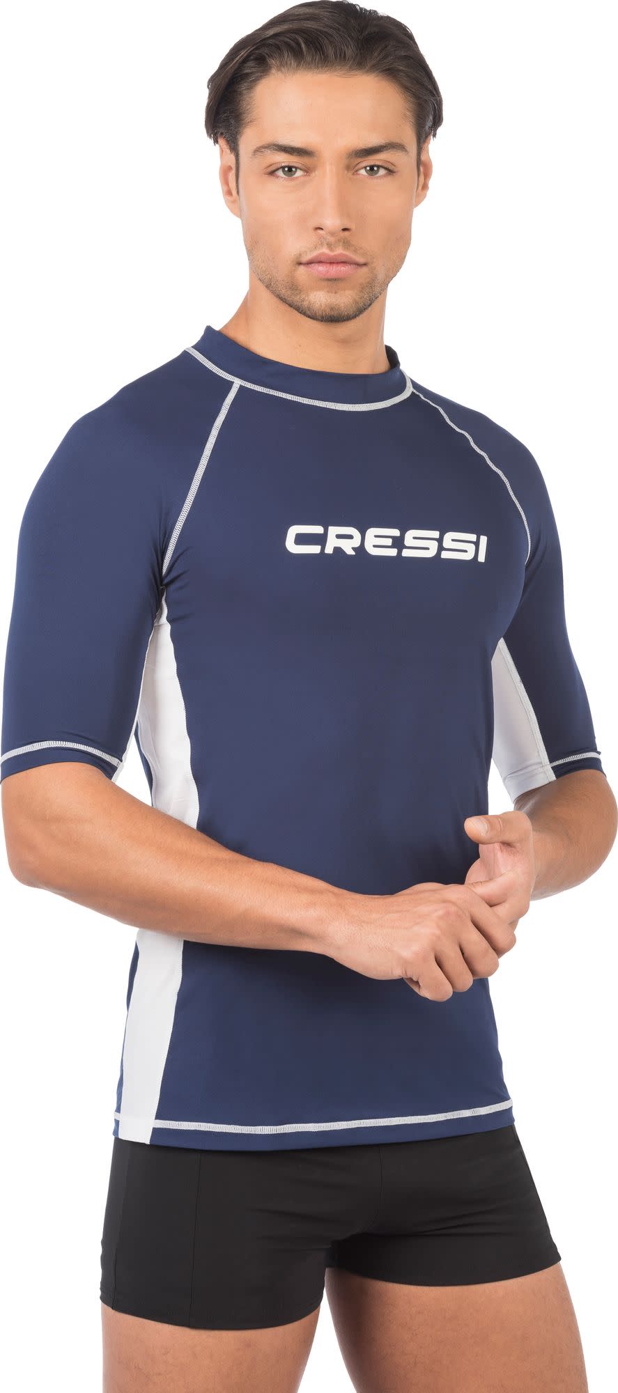 Cressi RASH GUARD MAN SHORT/SL DARK BLUE XXL/6 (56) - Image 4