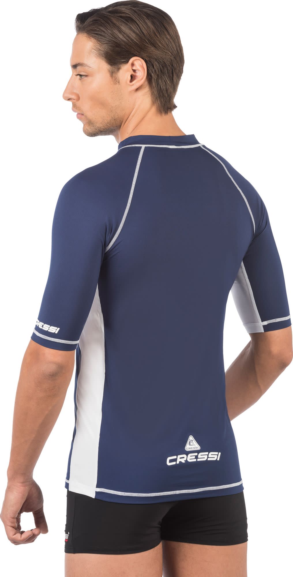 Cressi RASH GUARD MAN SHORT/SL DARK BLUE L/4 (52) - Image 3
