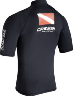 Cressi DIVE CENTER MAN RASH GUARD SHORT/SL BLACK L/4 (52)