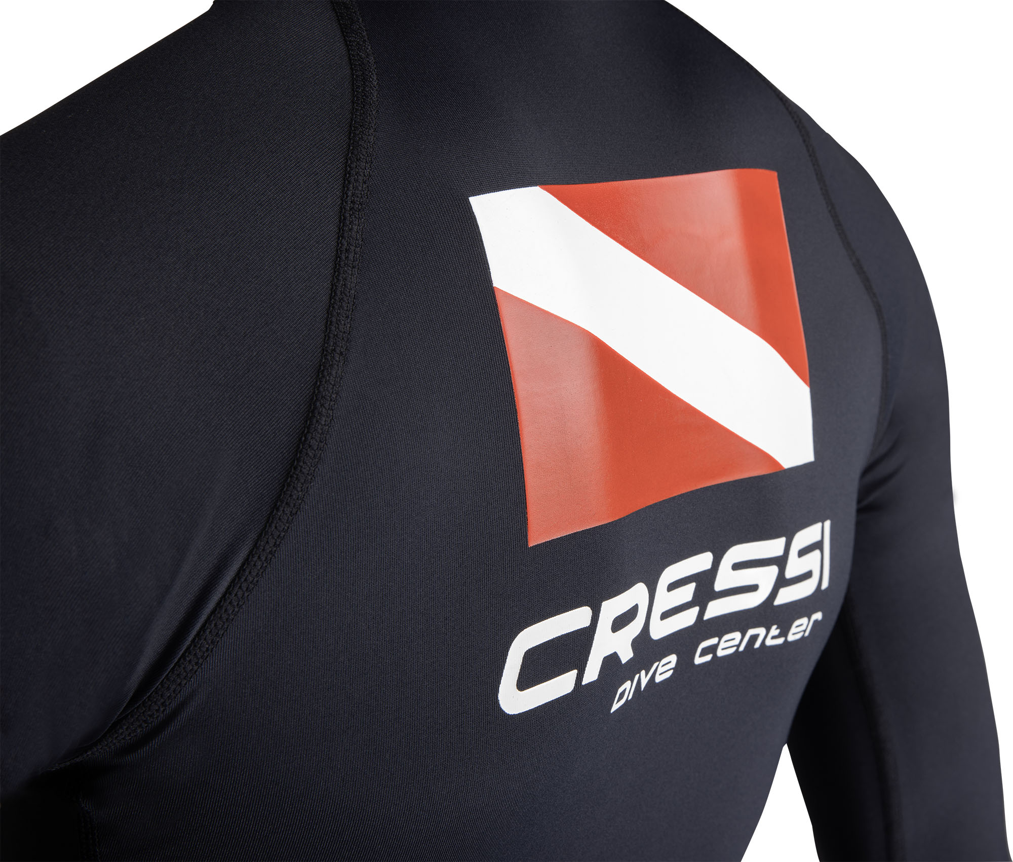 Cressi DIVE CENTER LADY RASH GUARD LONG/SL BLACK XL/5 (44) - Image 9