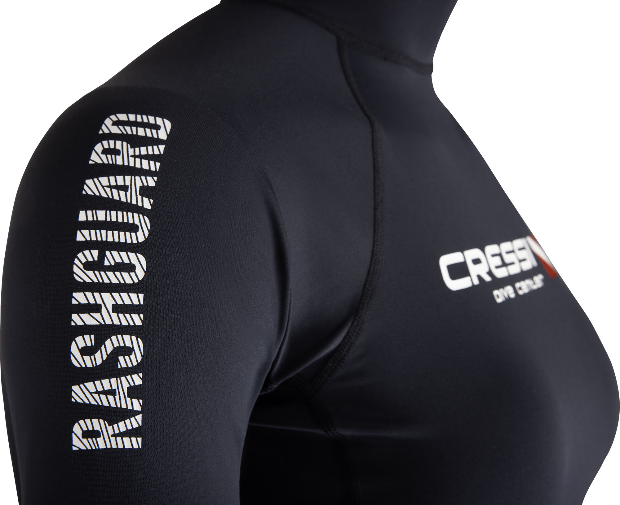 Cressi DIVE CENTER LADY RASH GUARD LONG/SL BLACK M/3 (40) - Image 2