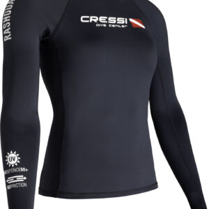 Cressi DIVE CENTER LADY RASH GUARD LONG/SL BLACK XL/5 (44)