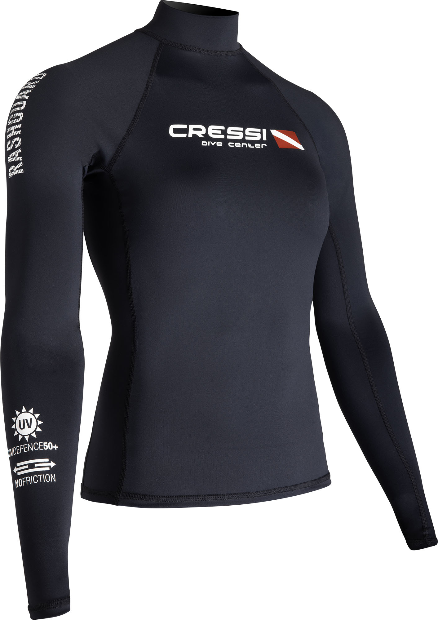 Cressi DIVE CENTER LADY RASH GUARD LONG/SL BLACK XL/5 (44)