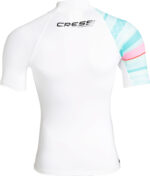 Cressi SHIELD LADY RASH GUARD SHORT/SL AQUAMARINE/PINK M/3