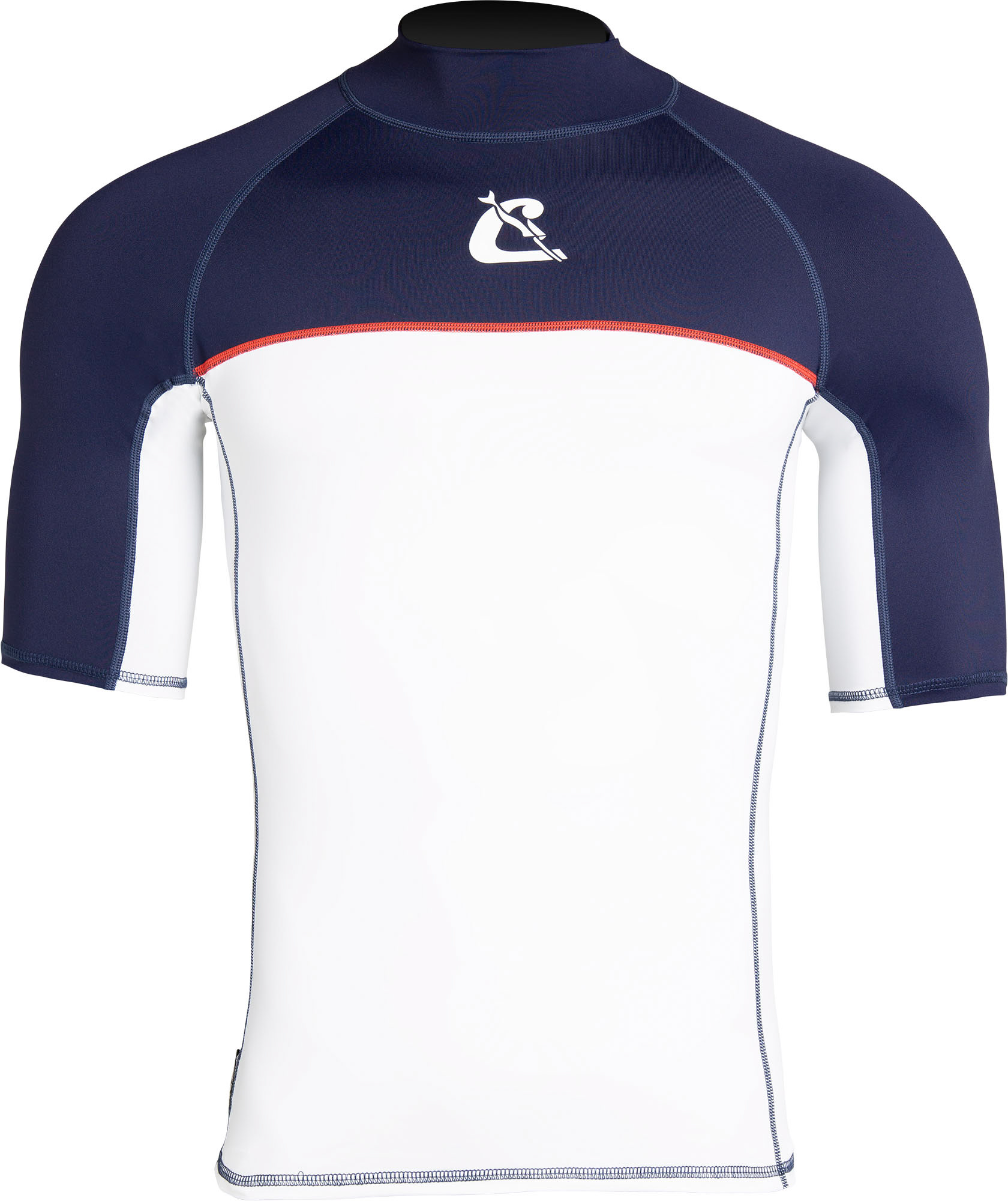 Cressi SHIELD MAN RASH GUARD SHORT/SL WHITE/BLUE 3XL/7 - Image 6