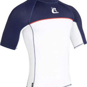Cressi SHIELD MAN RASH GUARD SHORT/SL BLACK/GREY XL/5