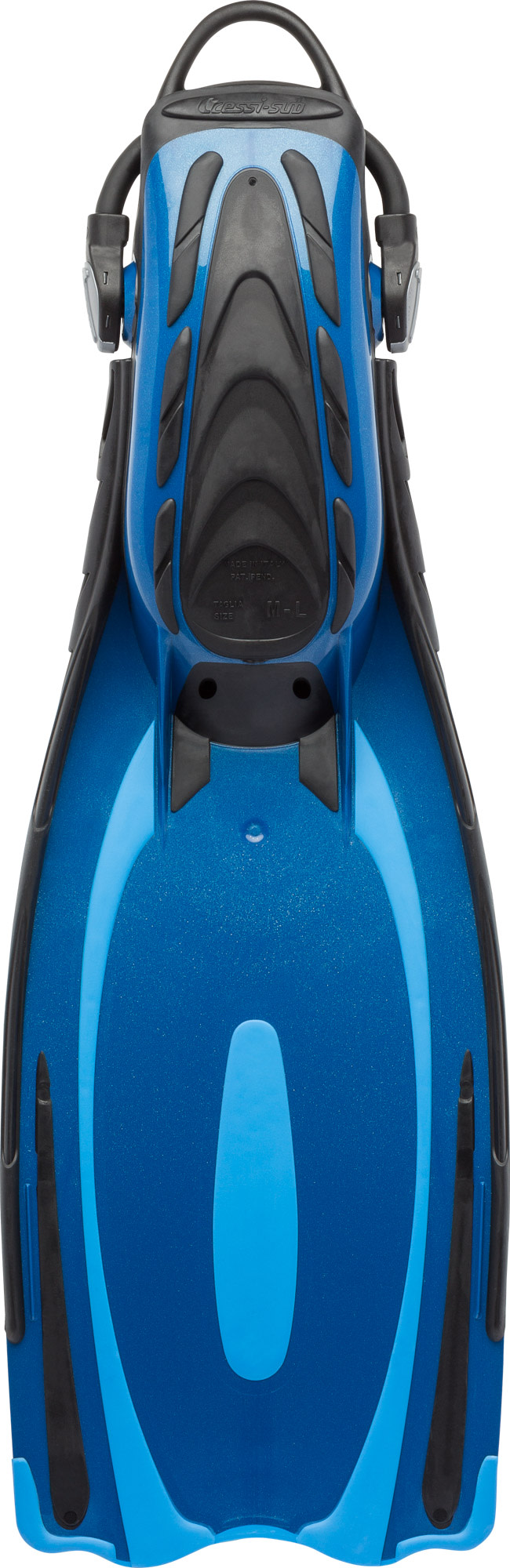 Cressi REACTION EBS FINS BLUE/AZURE M/L (8/9) - Image 2