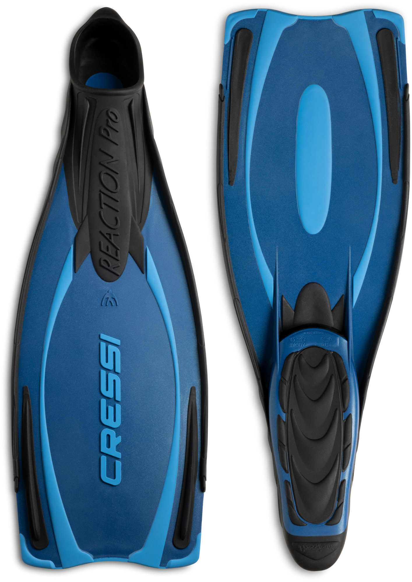 Cressi REACTION PRO FINS BLUE/AZURE 42/43 ( 8/9 ) - Image 3