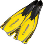 Cressi REACTION PRO FINS YELLOW/SILVER 46/47 (12/13)