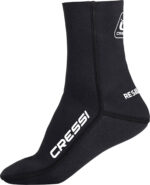 Cressi BLACK NEOPRENE SOCKS RESILIENT 3mm XL