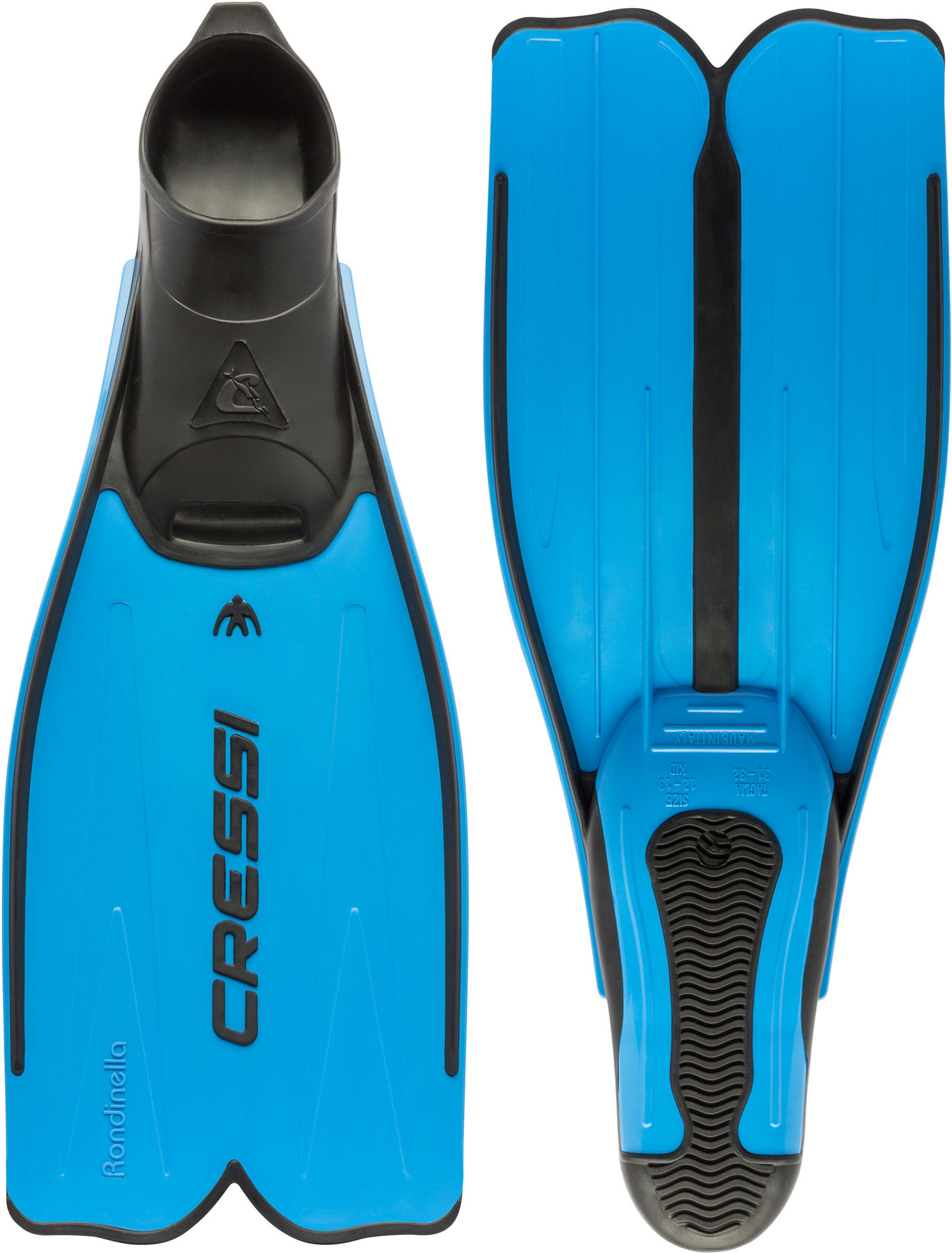 Cressi RONDINELLA KID FINS BLUE 31/32 (12,5/13,5) - Image 3