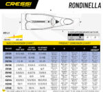 Cressi RONDINELLA FINS YELLOW 43/44